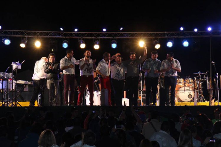 Los Tekis en la inauguración de Waynay Killa, Tafí del Valle