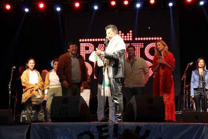 Mega recital de Palito Ortega en Tafí del Valle