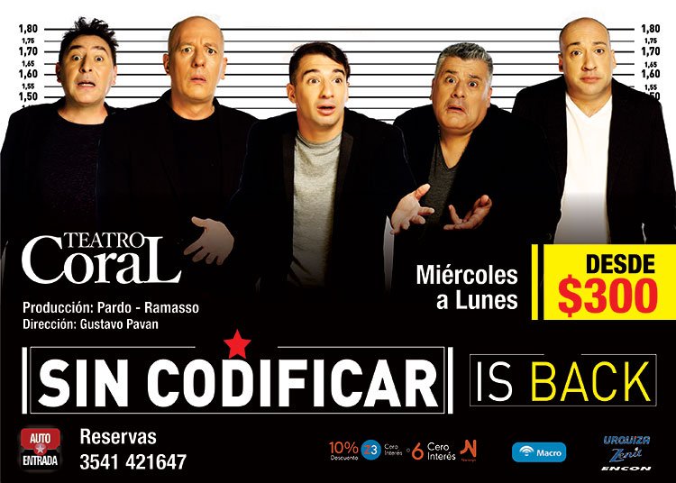 Sin Codificar is Back - Villa Carlos Paz 2019