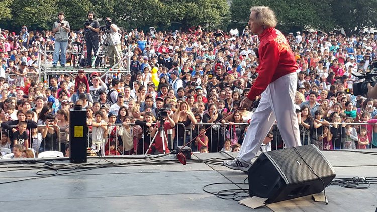 Carlitos Balá en el Día del niño UOCRA, La Plata