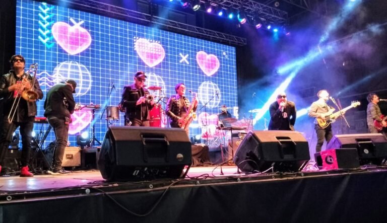 La Mosca en el festival de Necochea