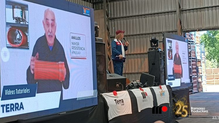 Eber Ludueña evento corporativo Macroplast