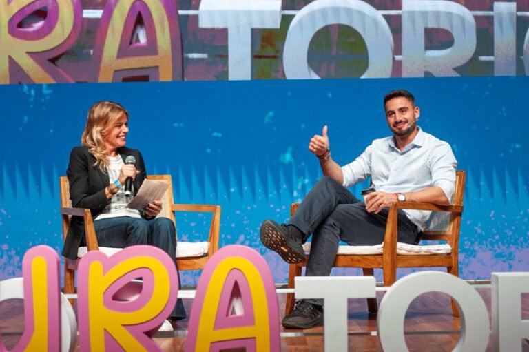 Nico Occhiato compartió su experiencia en el Laburatorio de la Fundación Banco Nación