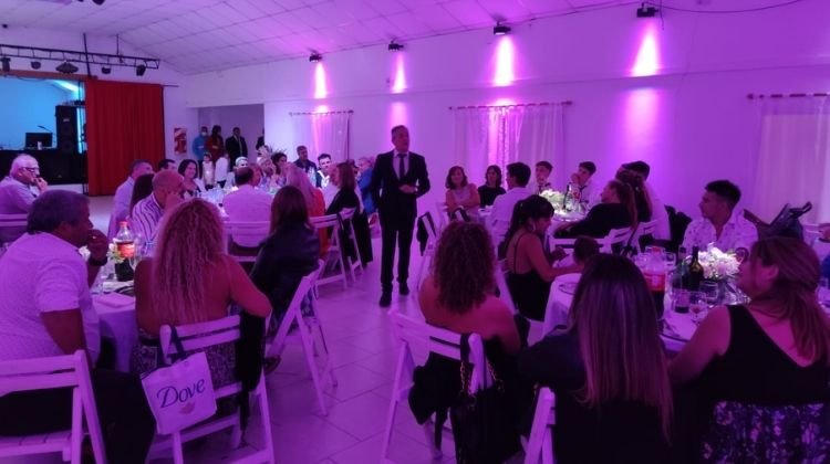 Alejandro Gardinetti, evento social en Santa Fe