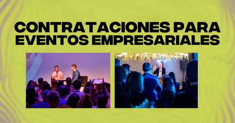 Contrataciones para eventos empresariales
