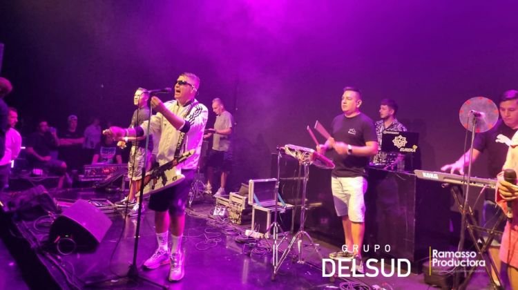 Fin de año de Grupo Delsud con Damas Gratis y Mala Fama