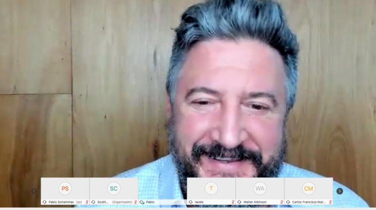 Pablo Fábregas en evento de Louis Dreyfus Company