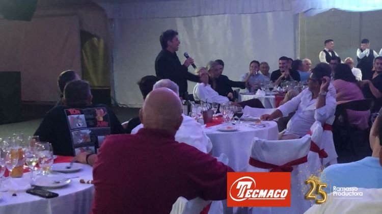 Fin de año de Tecmaco con Sergio Gonal