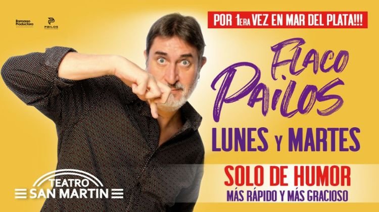 El Flaco Pailos en Mar del Plata