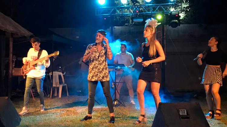 Lisandro Márquez en evento privado, Camilo Aldao