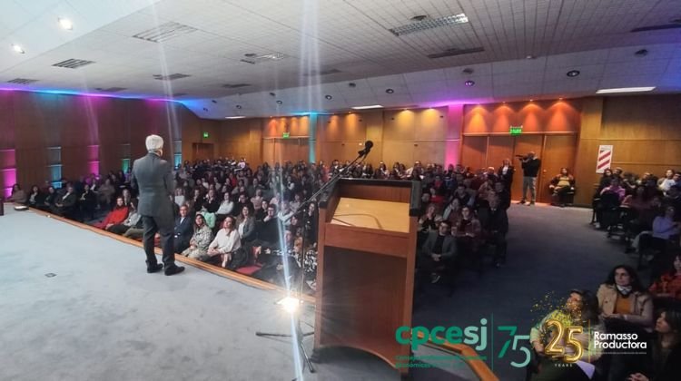 Dr López Rosetti charla para CPCESJ