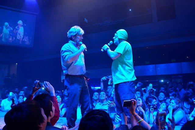 Pachu Peña y Pichu Straneo en Ele Multiespacio