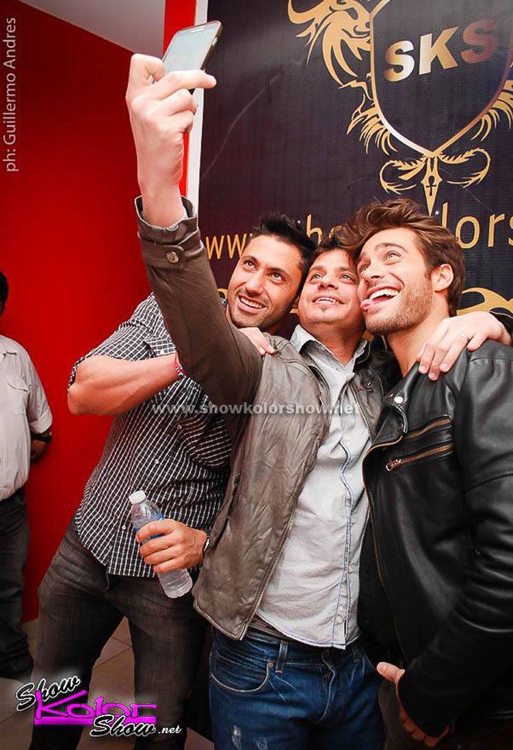 Rodrigo Guirao y Tito Speranza en Show Kolor Show de Jujuy