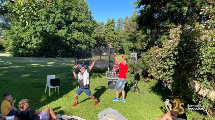 Yayo tarde de risas en Canning